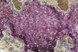 Sparkling Cobaltoan Dolomite Crystal Cluster - Kakanda, Congo #128380-1